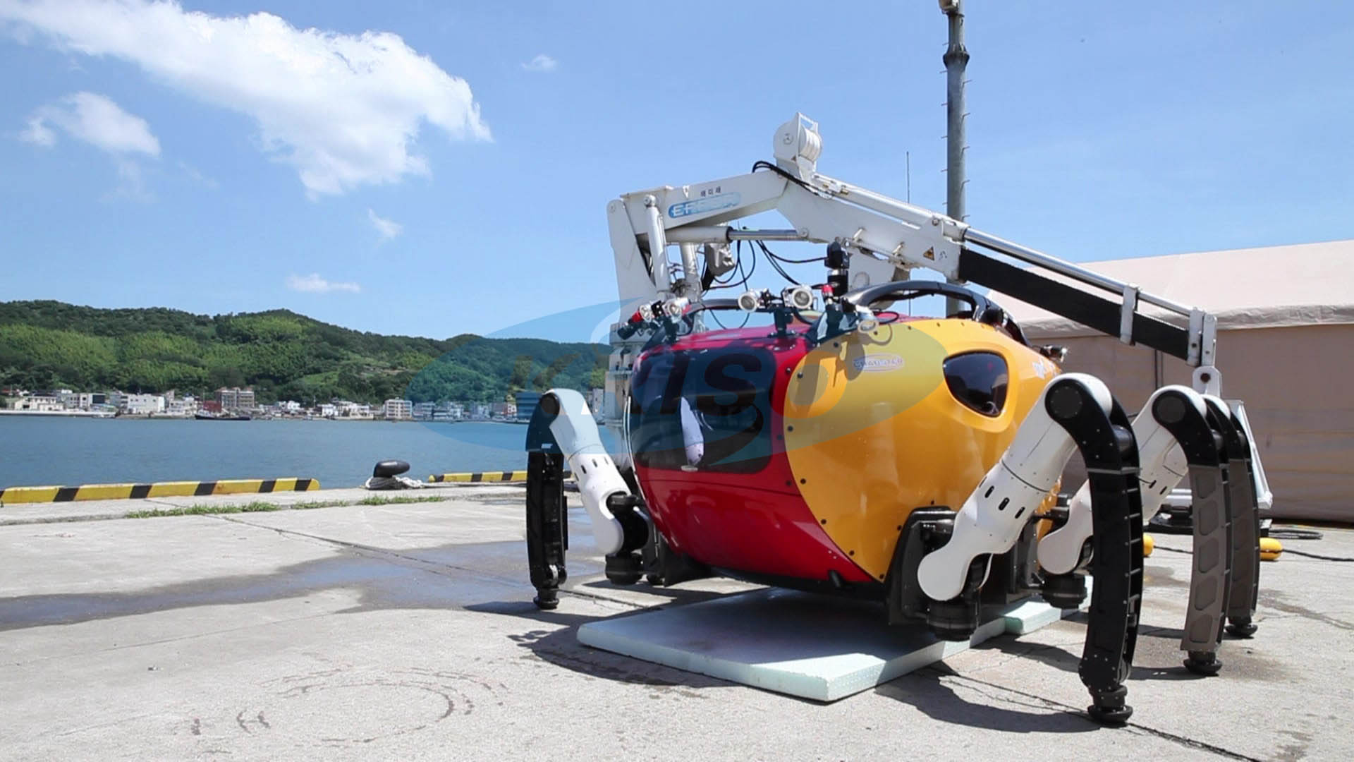 Crabster (Multi-legged seabed walking robot)